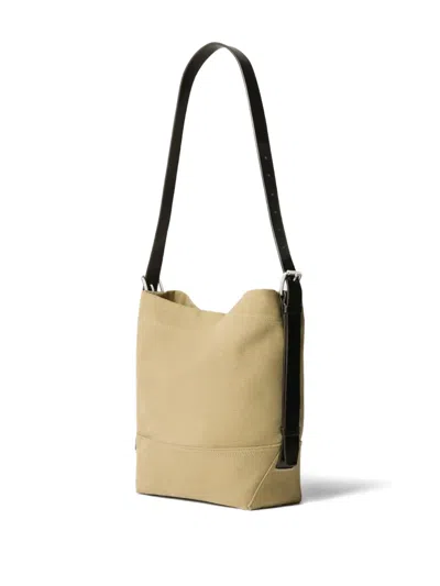 Lemaire Small Belted Tote Bag In Pattern