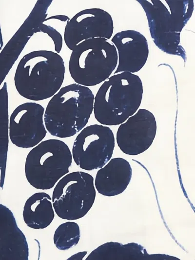 Orlebar Brown Ridley Floral-print Linen Top In White