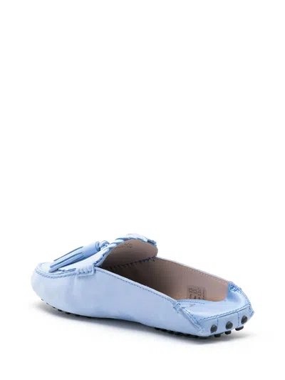 Tod's Tods Womens Blue Loafer In Blue