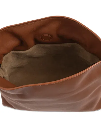 Loewe Mini Flamenco Drawstring Cross Body Bag In Brown