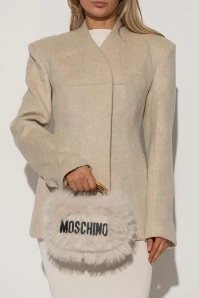 Moschino Handbag Soft In White