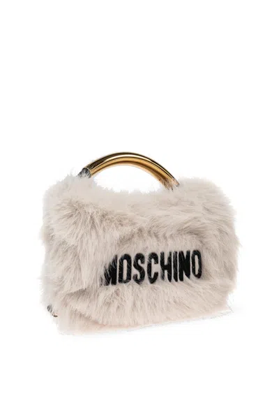 Moschino Handbag Soft In White