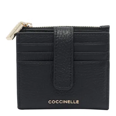 Coccinelle Metallic Soft Wallet In Black
