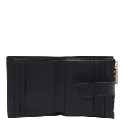 Coccinelle Metallic Soft Wallet In Black