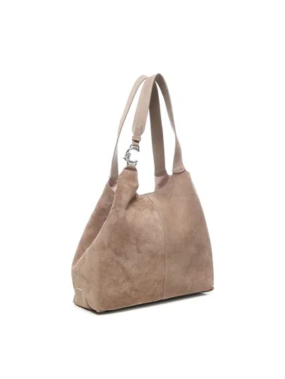 Coccinelle C-easy Large Tote Bag In Neutral