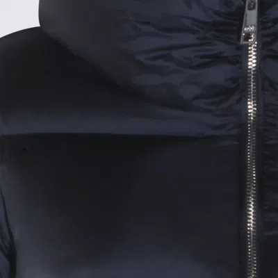 Add Dark Blue Down Jacket In Blue