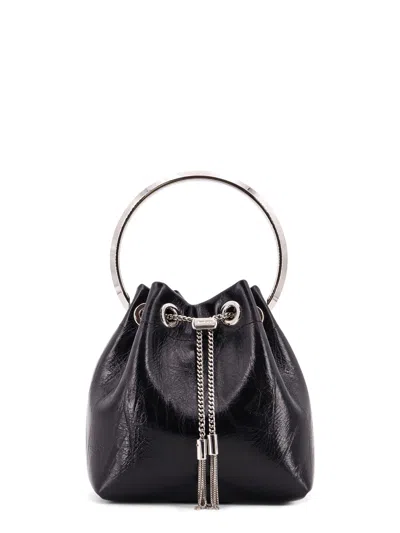 Jimmy Choo Bon Bon Leather Handbag In Pattern