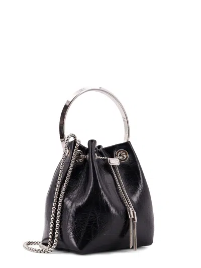 Jimmy Choo Bon Bon Leather Handbag In Pattern