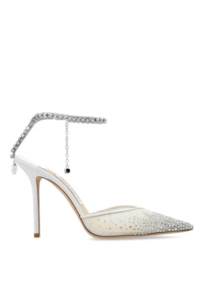 Jimmy Choo Seda High Heels In White