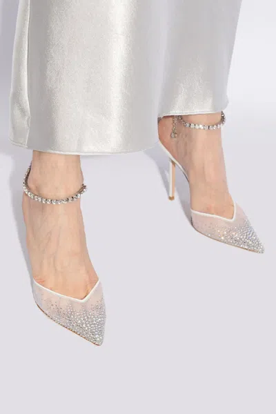 Jimmy Choo Seda High Heels In White