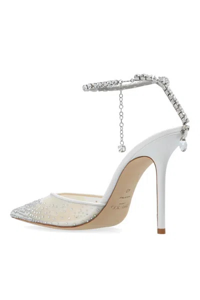 Jimmy Choo Seda High Heels In White