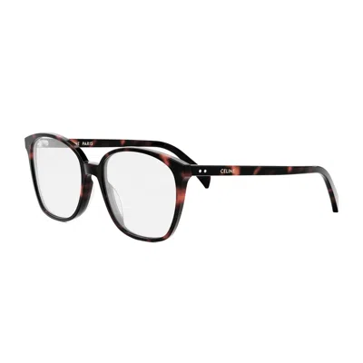 Celine Cl50115i  Thin 052 Havana Glasses In Brown
