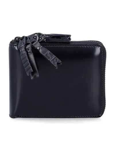 Comme Des Garçons Zip Wallet In Black