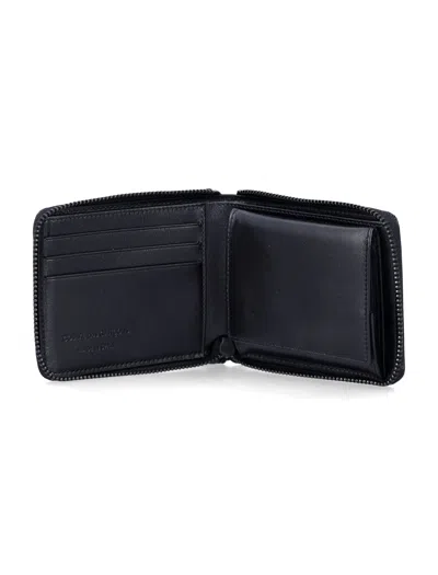 Comme Des Garçons Zip Wallet In Black