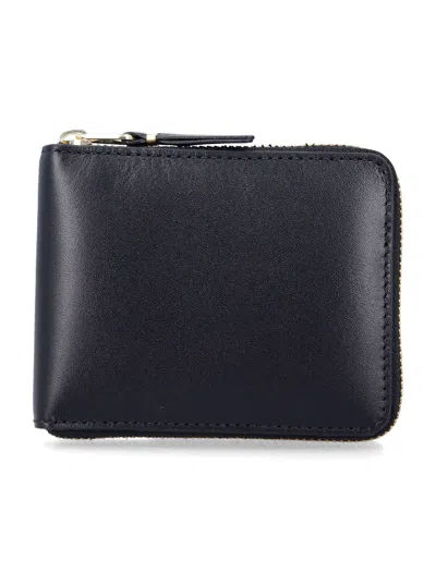 Comme Des Garçons Zip Wallet In Black