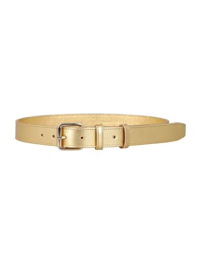 Comme Des Garçons Belt In Gold