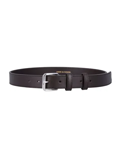Comme Des Garçons Belt Classic In Brown