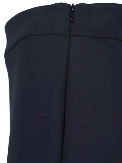 Moncler Genius X Ee72 By Edward Enninful Neoprene Midi Skirt In Black