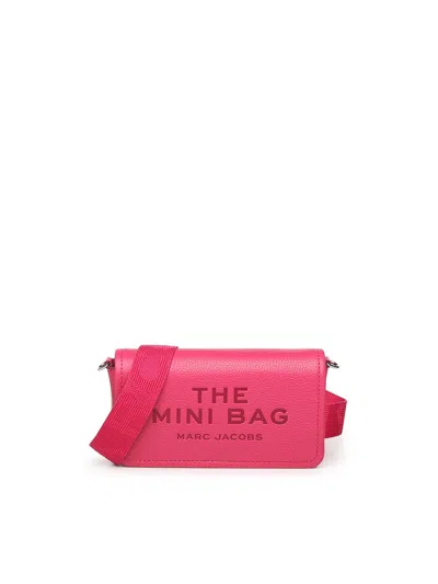 Marc Jacobs The Leather Mini Bag Shoulder Bag In Blue