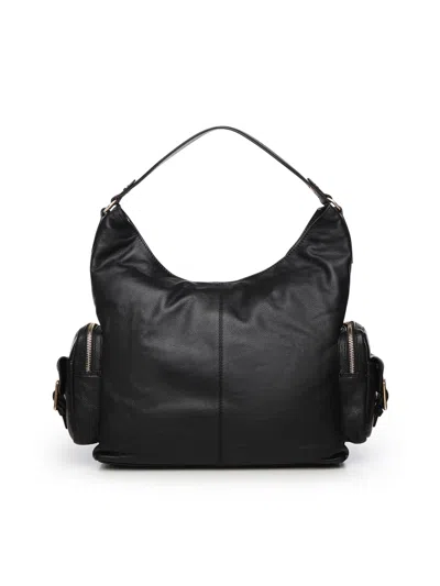 Biasia Buckle Front-pocket Shoulder Bag In Pattern