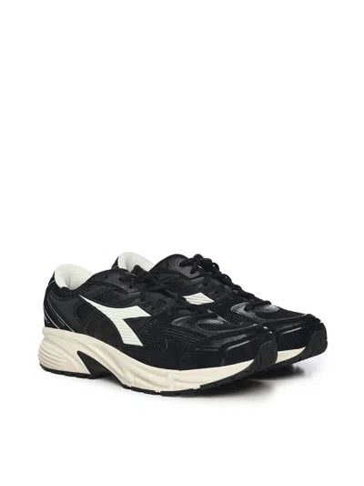 Diadora Mythos Star Sneaker In Black