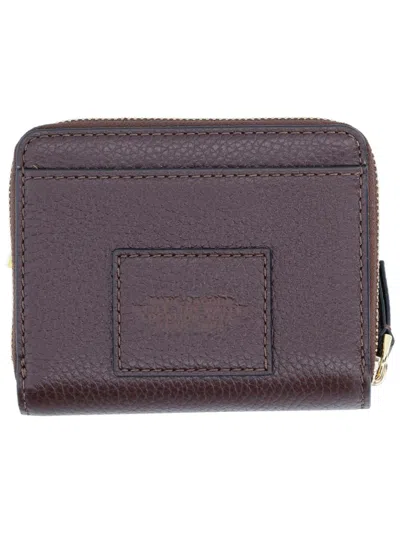 Marc Jacobs The Compact Mini Wallet In Brown
