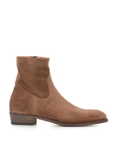 Alberto Fasciani Ankle Boot Jason 94022 In Brown