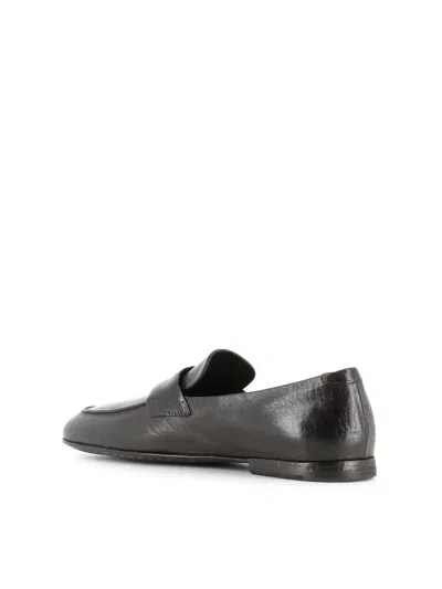 Officine Creative Airto Leather Loafers In Black