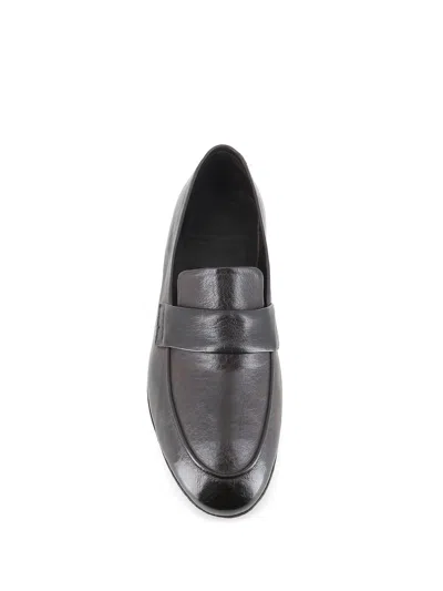 Officine Creative Airto Leather Loafers In Black