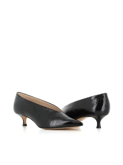 Le Monde Beryl Balenciaga Black Lyocell Oversize Shirt In Multi