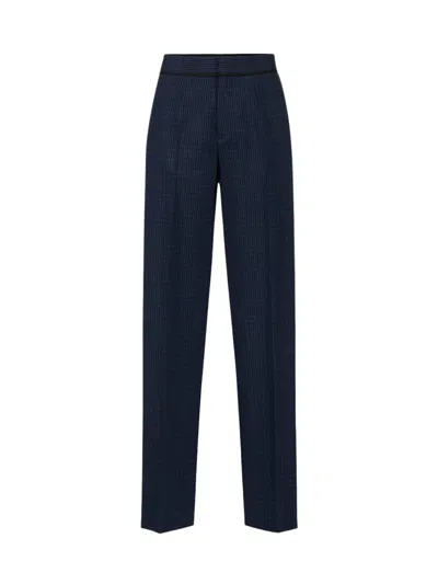 Iceberg Straight Trousers In Blue