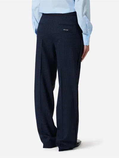 Iceberg Straight Trousers In Blue