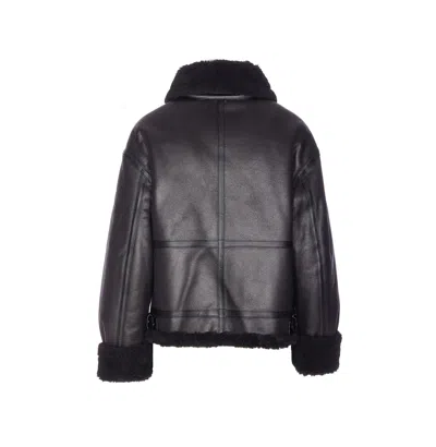 Dunst Unisex Loose Fit Jacket In Black