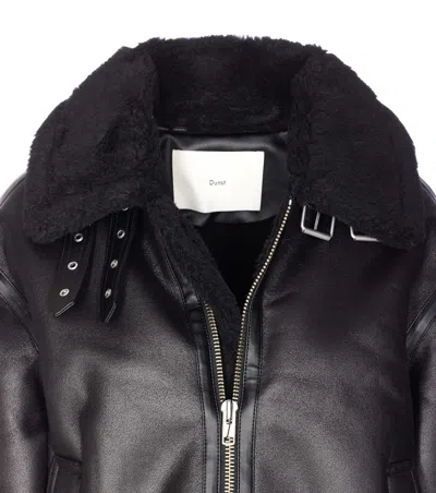 Dunst Unisex Loose Fit Jacket In Black