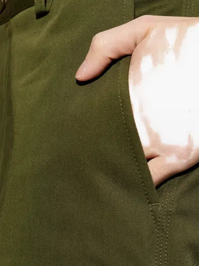 Givenchy Multi-pocket Loose-fit Trousers In Green