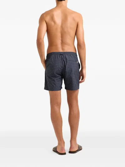 Orlebar Brown Bulldog Drawcord Swim Shorts In Blue