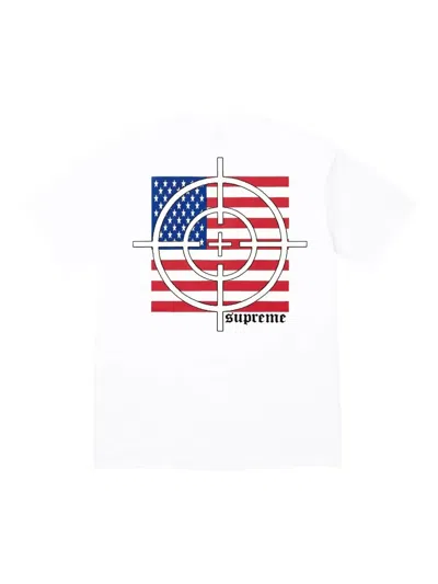 Supreme Target Graphic Tee T-shirt In White