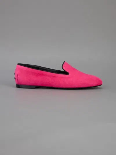 Tod's Flat Loafer In Pink