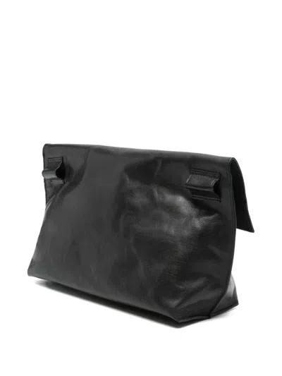 Bea Mombaers Flap-top Handbag In Black