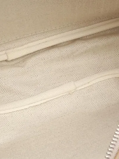 Pre-owned Loewe 2010-2025 Xs Grained Calfskin Military Messenger Bag Crossbody Bag In Brown