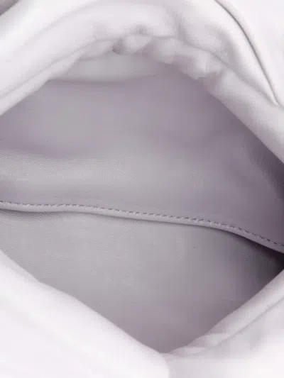 Pre-owned Burberry Rose Leather Clutch Bag In Purple