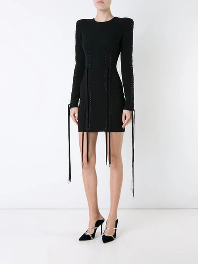 Shop Alex Perry Lennon Dress In Black