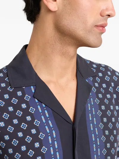 Orlebar Brown Maitan Shirt In Blue