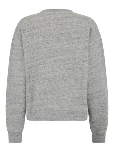 Dsquared2 D2 College Crew-neck Sweatshirt In Gray