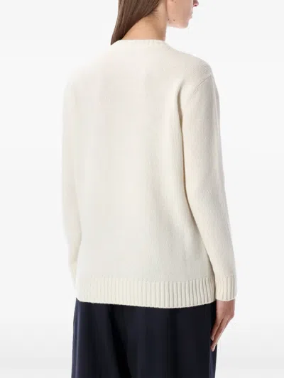 Ralph Lauren Polo Bear Cashmere Knit Sweater In Multi