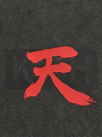 Kith X Capcom Akuma Graphic T-shirt In Black