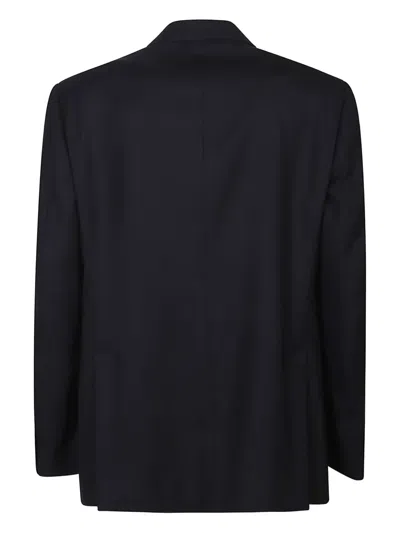 Lardini Feeling Wool Jacket In Blue