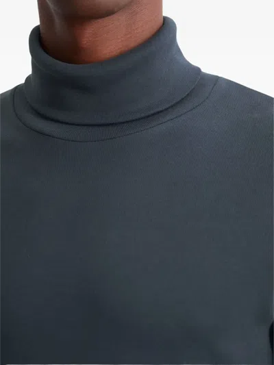 Marc O'polo Turtleneck Long-sleeve Sweater In Blue