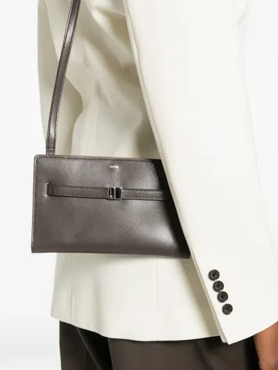 Totême Belted Cross Body Bag In Brown
