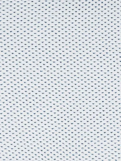 Orlebar Brown Horton Piped-trim Piqué Polo-collar Top In Gray